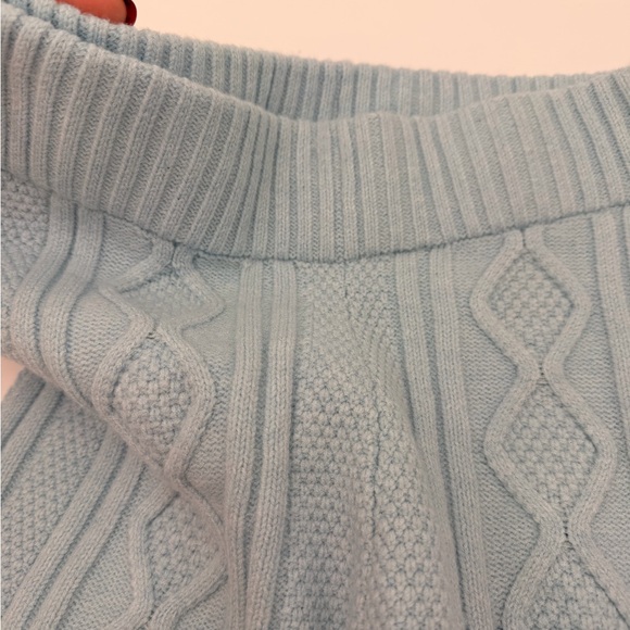 Wild Fable Cable Knit Pants Light Blue XS - Picture 2 of 7